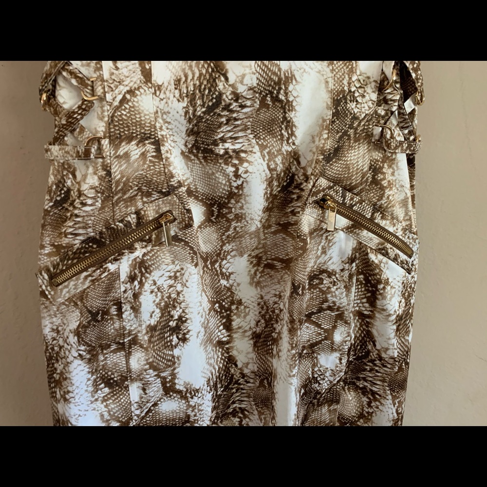 Cache Snake Print Dress - image 3